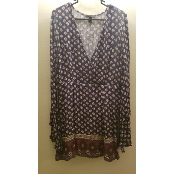 Forever 21 mini dress boho style - Picture 3 of 5